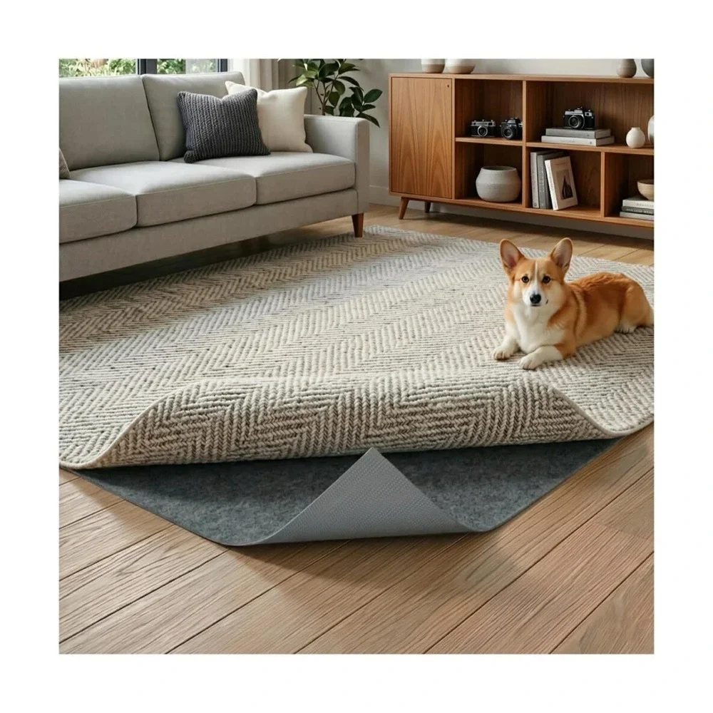 Felt Rug 2x10 Ft Rubber Non-slip Pad Gripper Keeps Rugs Secure And In Place